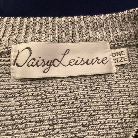 Vintage Daisy Leisure womens Cardigan sweater one size - Picture 10 of 13